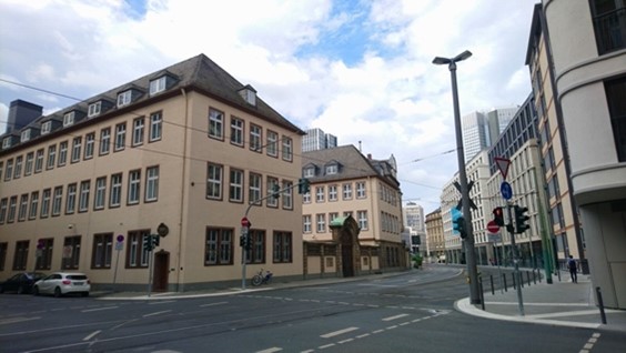 Bethmannbank Bestand, Ansicht Bethmannstraße/Braubachstraße (Foto privat)