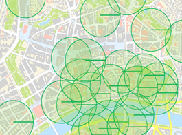 Abbildung: Geoportal Frankfurt; Eintragungen Verbotsbereiche: Manuel D.