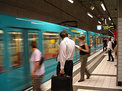 U-Bahn in Frankfurt