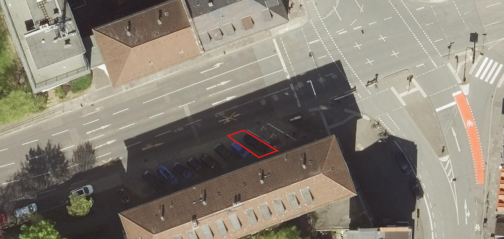 Bild: Geoportal Frankfurt, eigene Markierung in rot