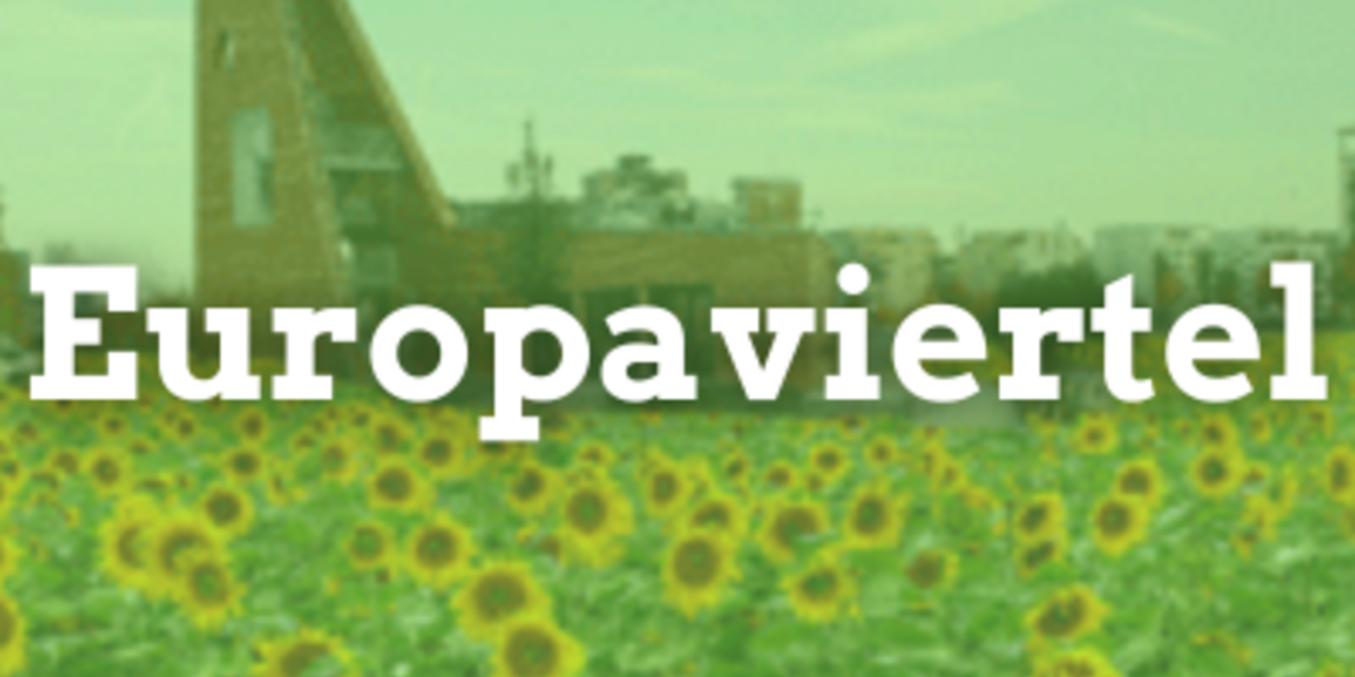 Die GRÜNEN im Europaviertel