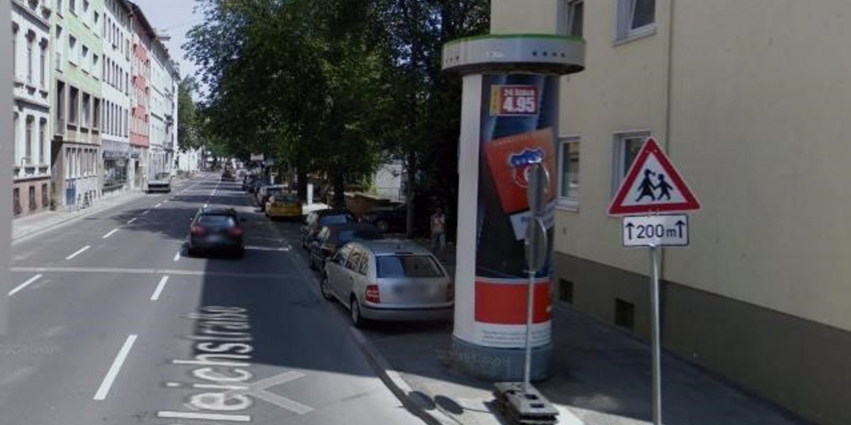 Bild: Bleichstraße, Google Maps Street View