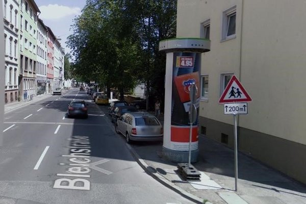 Bild: Bleichstraße, Google Maps Street View