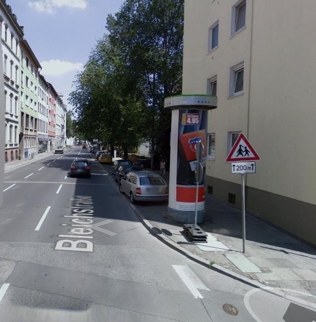 Bild: Bleichstraße, Google Maps Street View